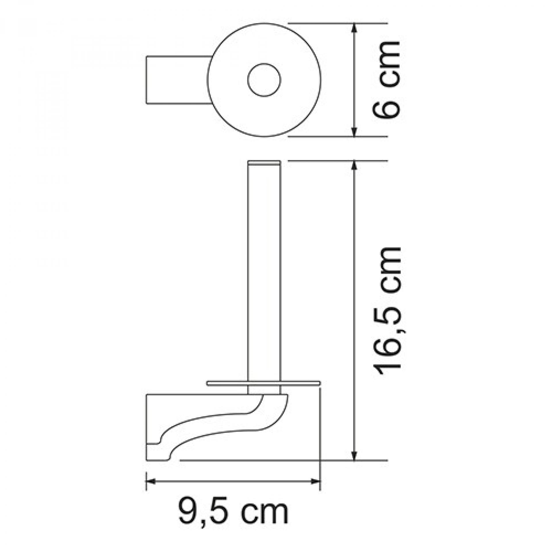 Держатель туалетной бумаги WasserKRAFT Kammel K-8397, хром