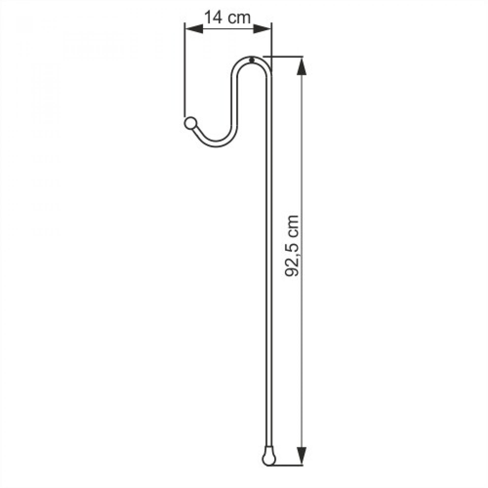 Полка WasserKRAFT K-72233, хром