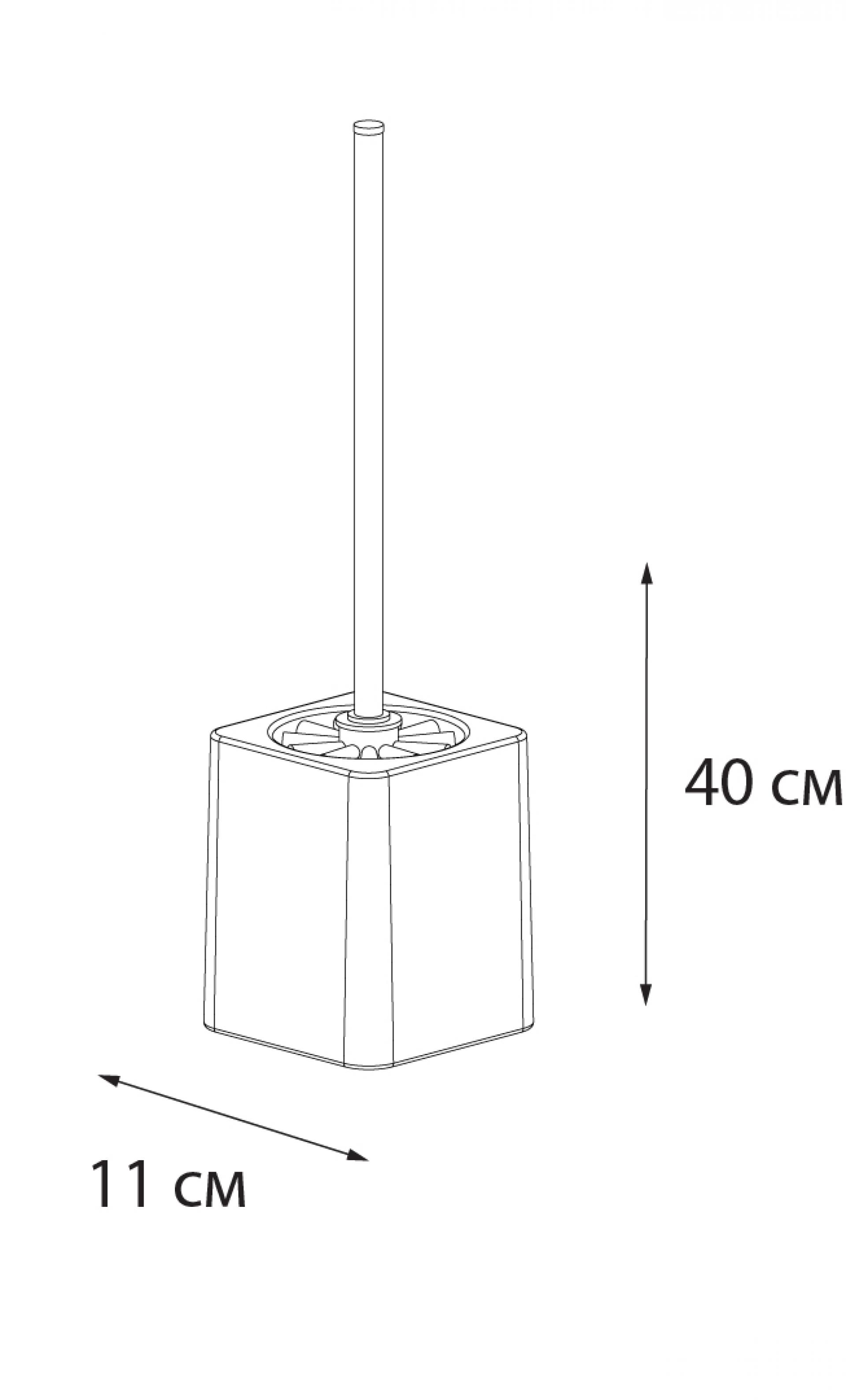 Ерш напольный Fixsen Twist FX-1569A-5