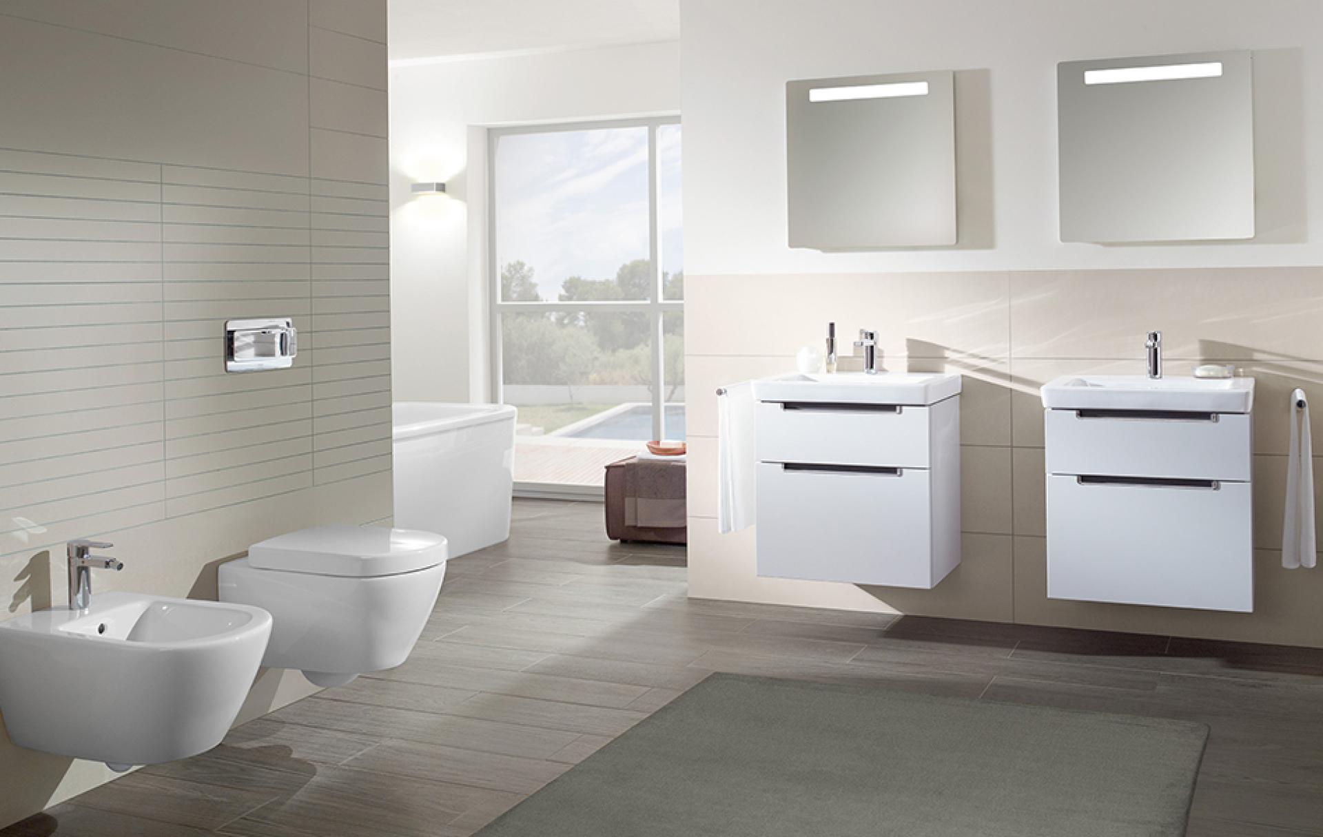 Биде подвесное Villeroy & Boch Subway 7400 0001 alpin