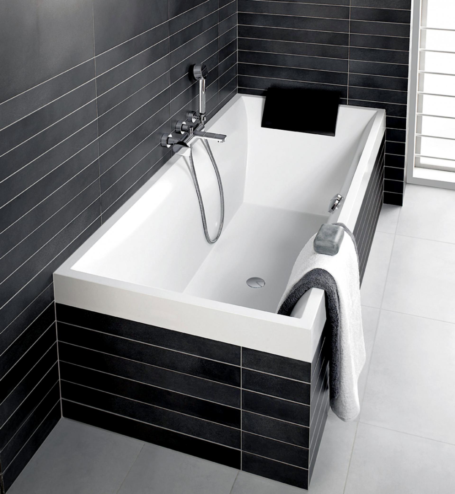 Квариловая ванна 180х80 Villeroy & Boch Squaro UBQ180SQR2V-01