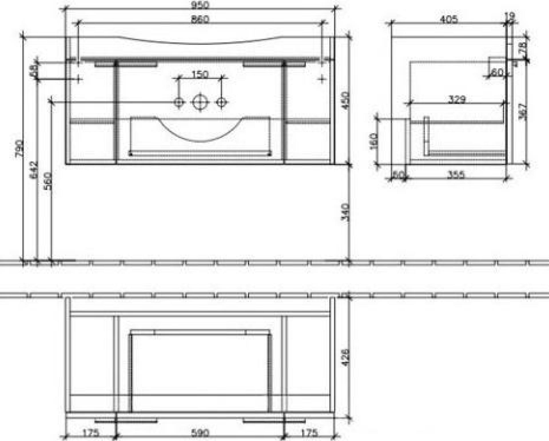 Тумба для комплекта Villeroy & Boch Sentique A85300DH 100 белая