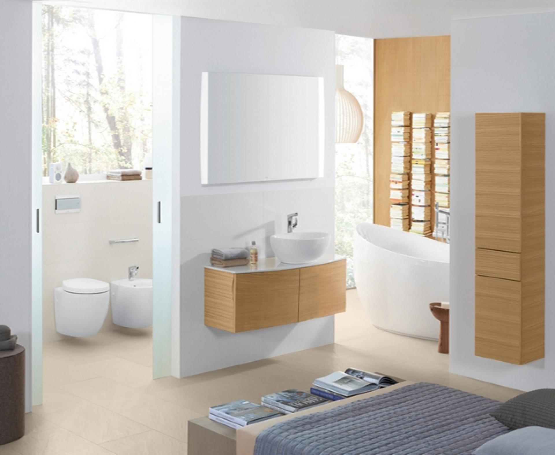 Тумба с раковиной Villeroy & Boch Aveo new generation 100 pure oak