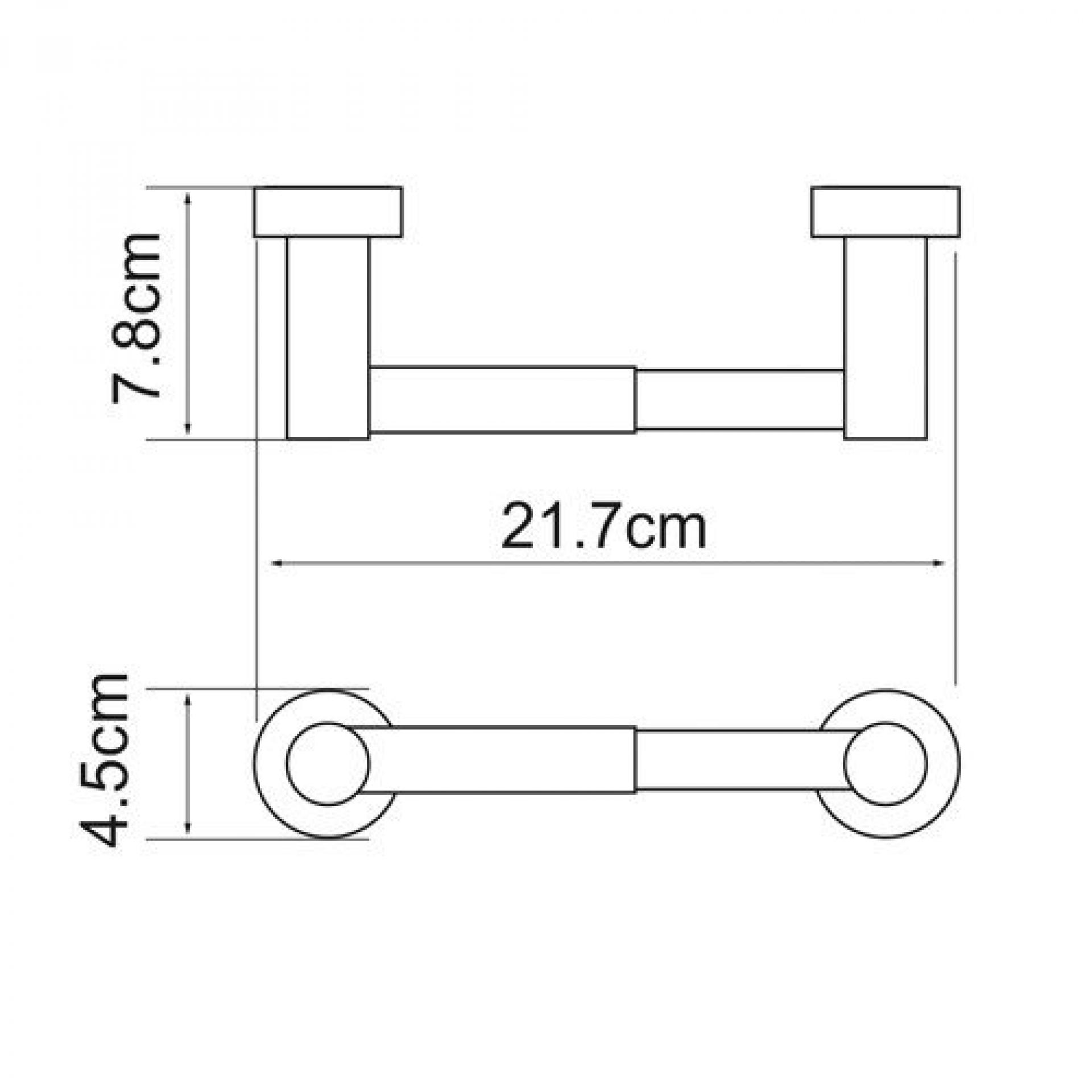 Держатель туалетной бумаги Wasserkraft Donau 9422