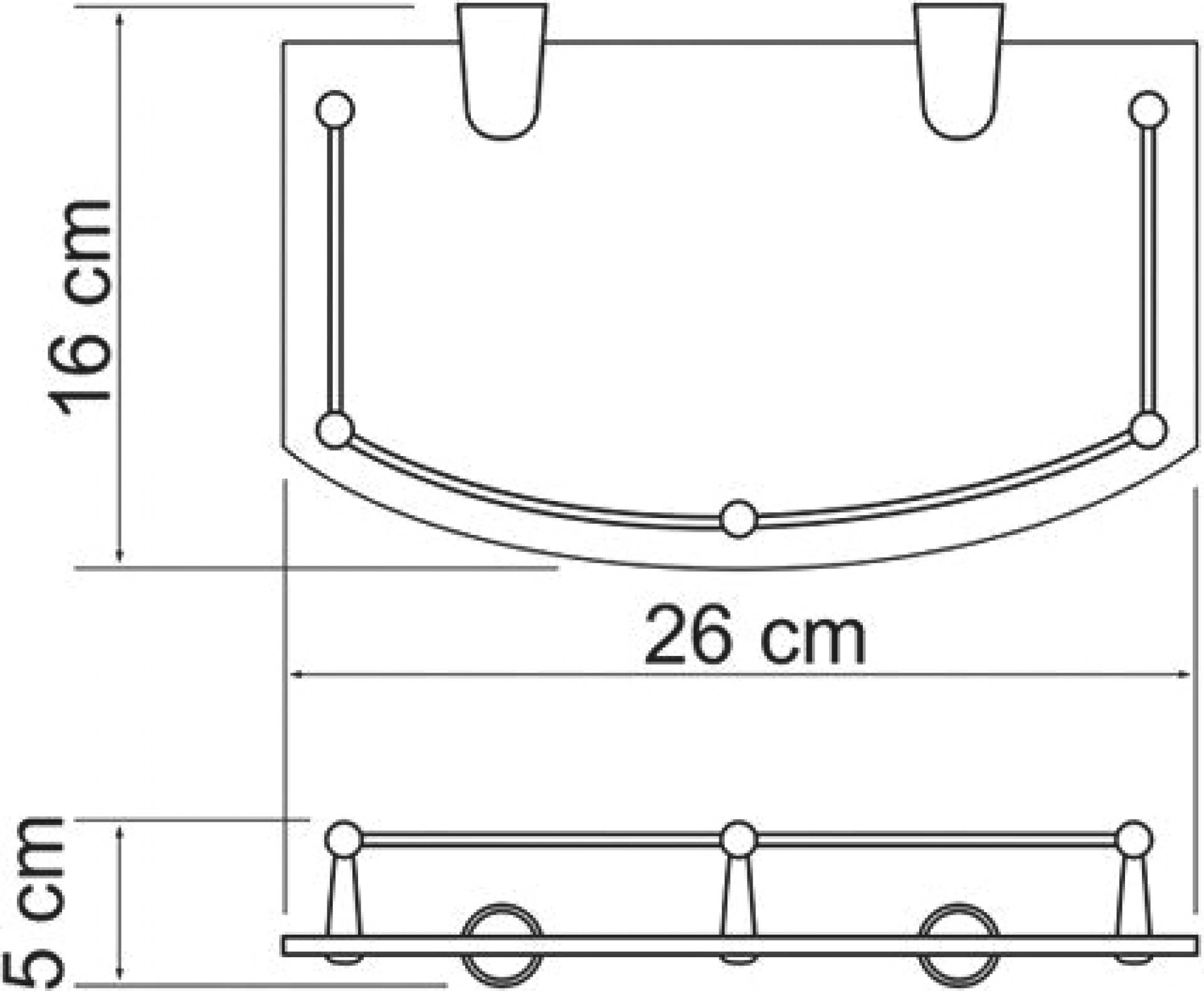 Полка Wasserkraft K-588