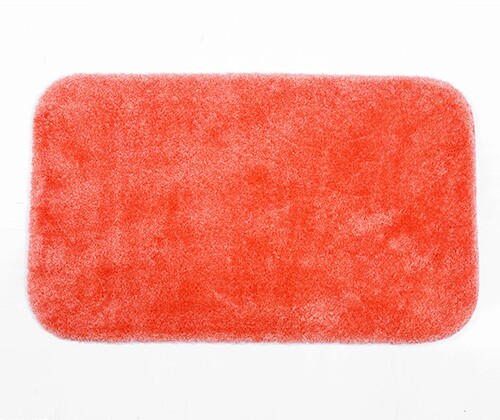 Коврик для ванной комнаты WasserKRAFT Wern BM-2573 Reddish orange, оранжевый