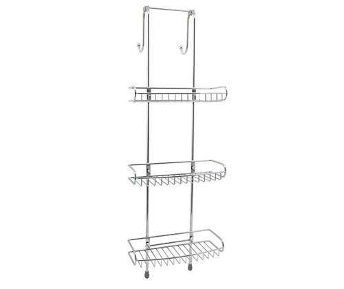 Держатели для 3-х навесных полок WasserKRAFT K-1133, хром