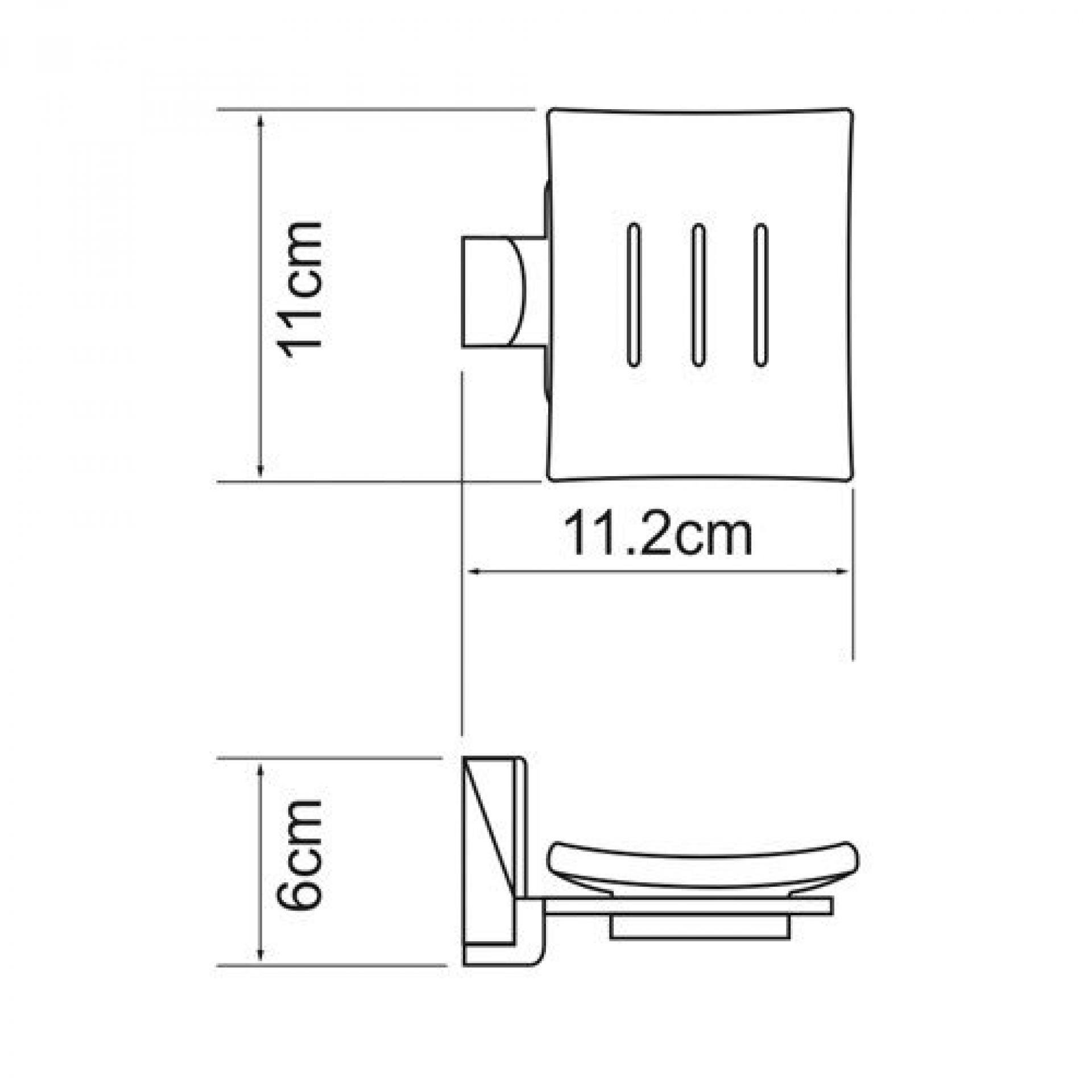 Мыльница Wasserkraft Leine 5029WHITE