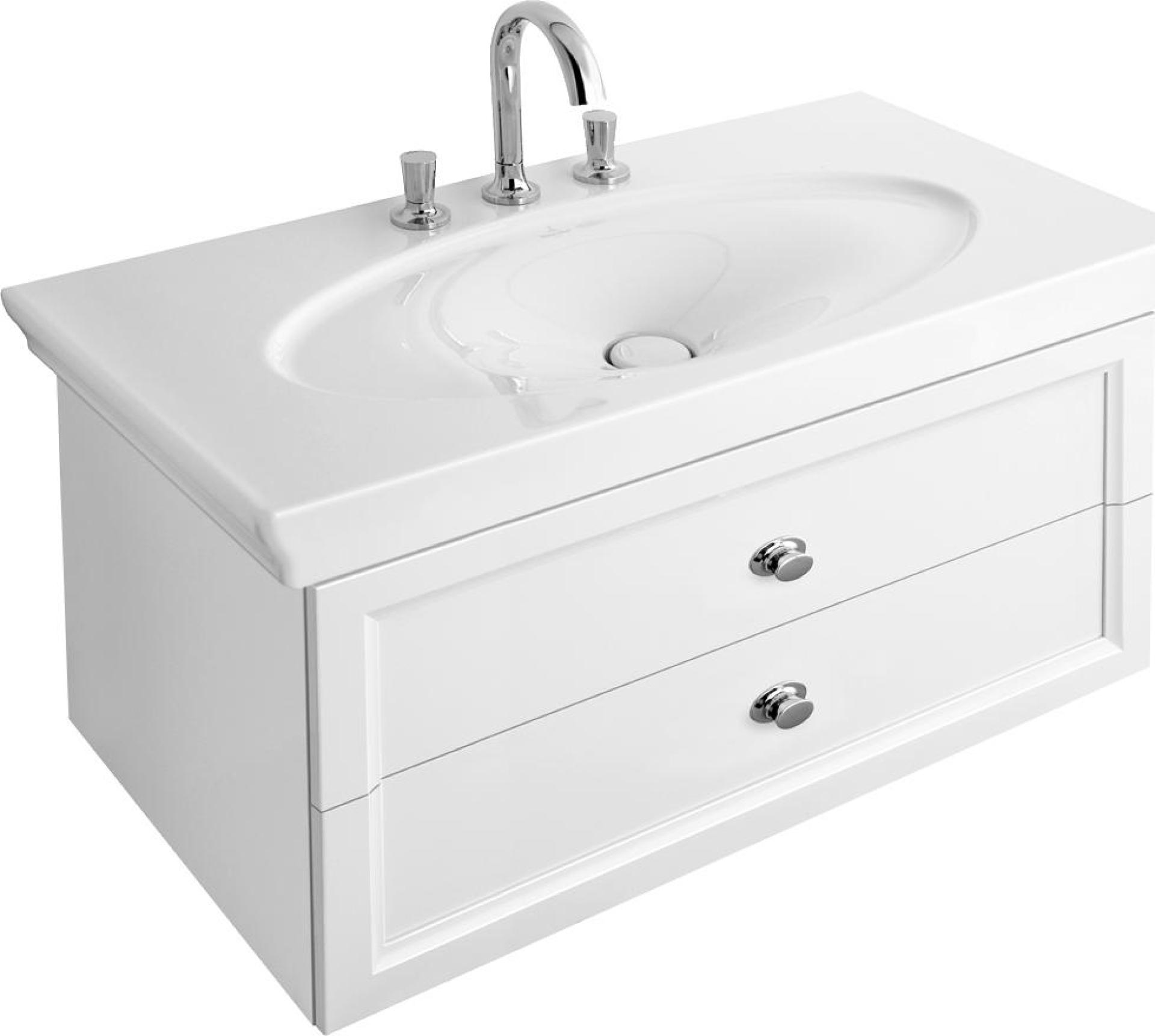 Тумба для комплекта Villeroy & Boch La belle 100 white brilliant