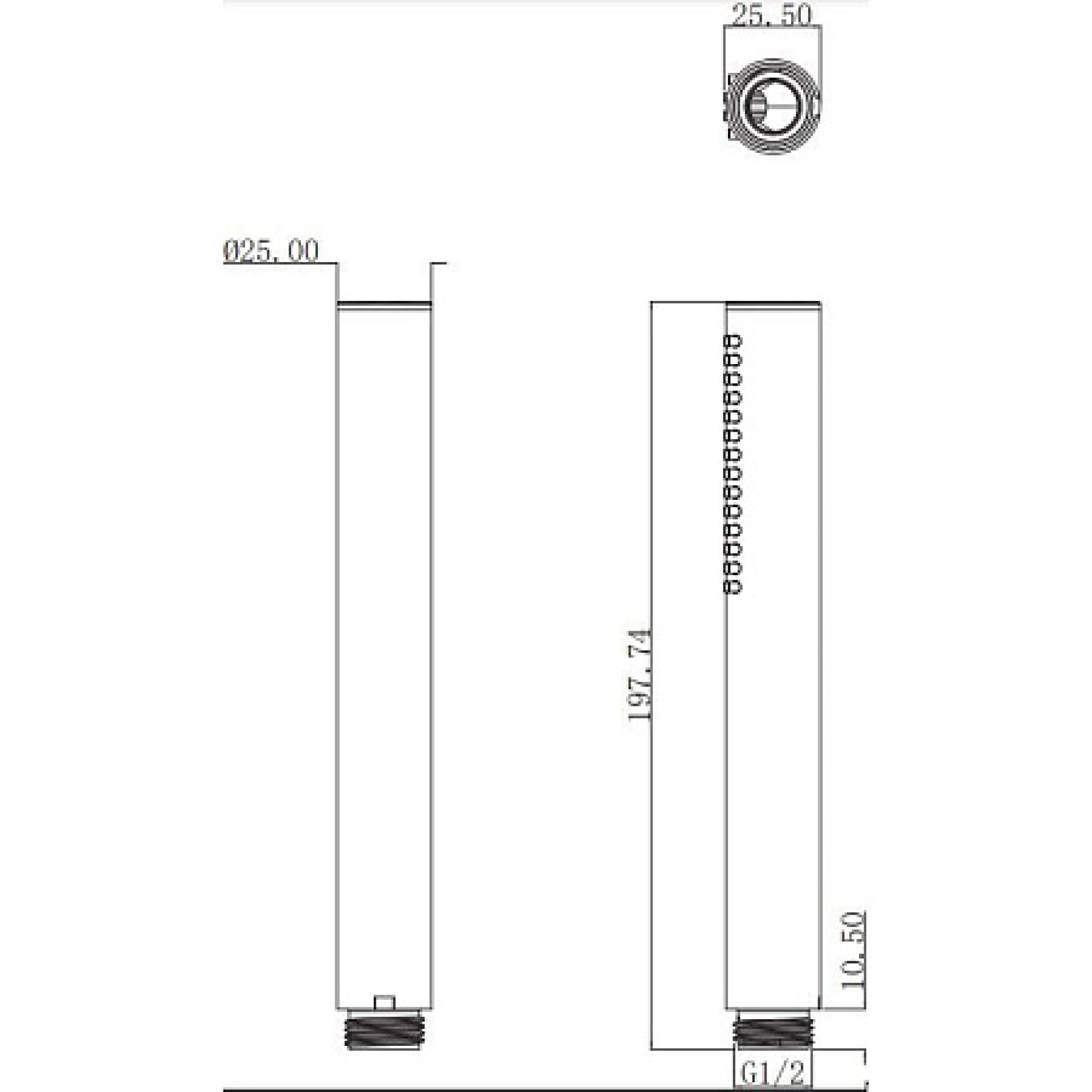 Душевая лейка Villeroy&Boch Embrace Plus TVS1084140176 золото сатинированное