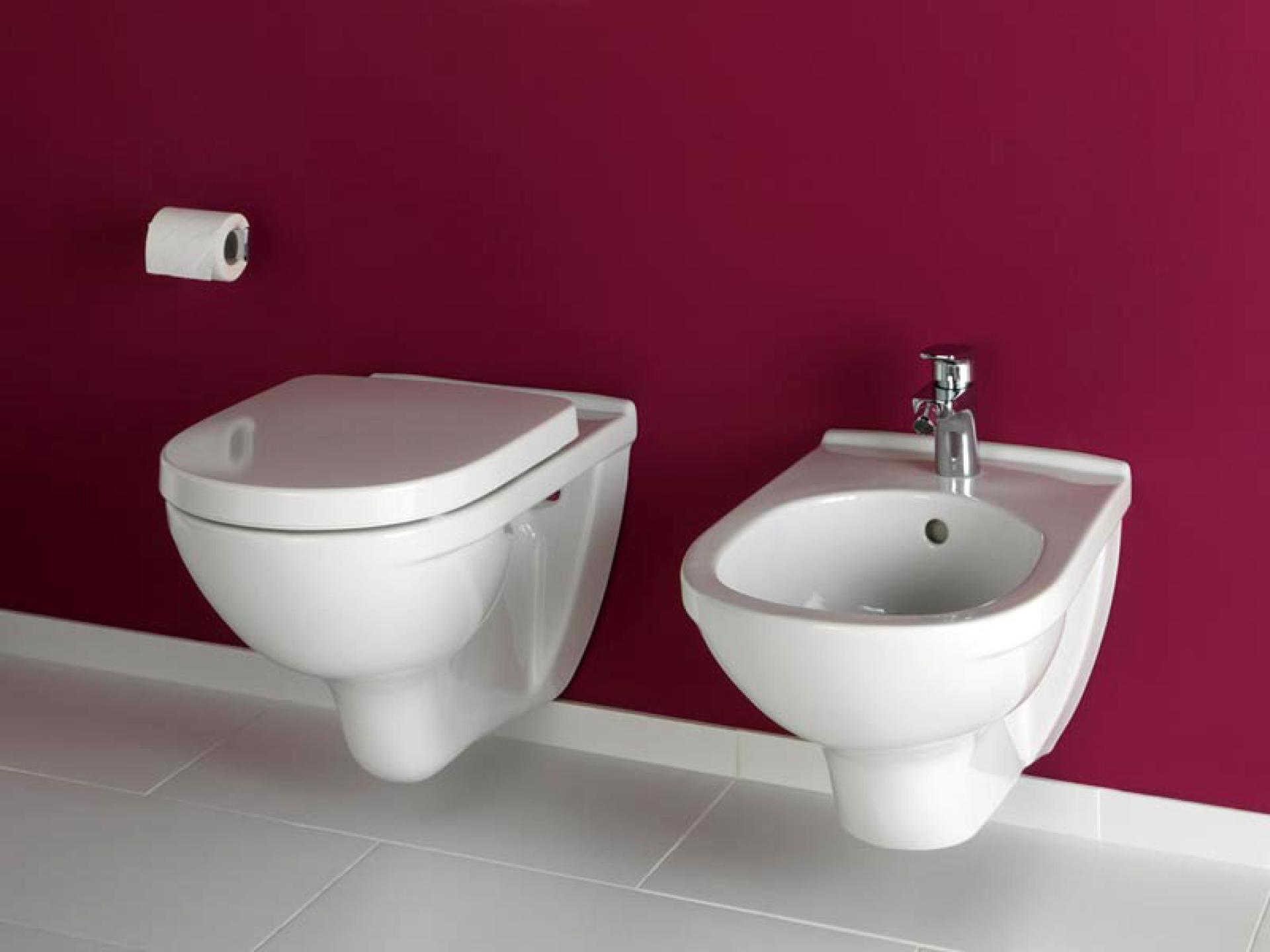 Комплект Подвесной унитаз Villeroy & Boch O'Novo 5660H1R1 alpin + Система инсталляции для унитазов Geberit Duofix Delta 458.124.21.1 3 в 1 с кнопкой