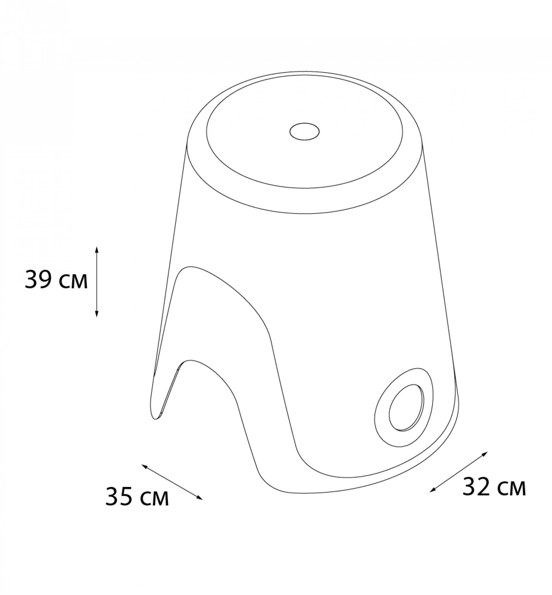 Корзина для белья FIXSEN Wendy 2в1 синяя FX-7073-89