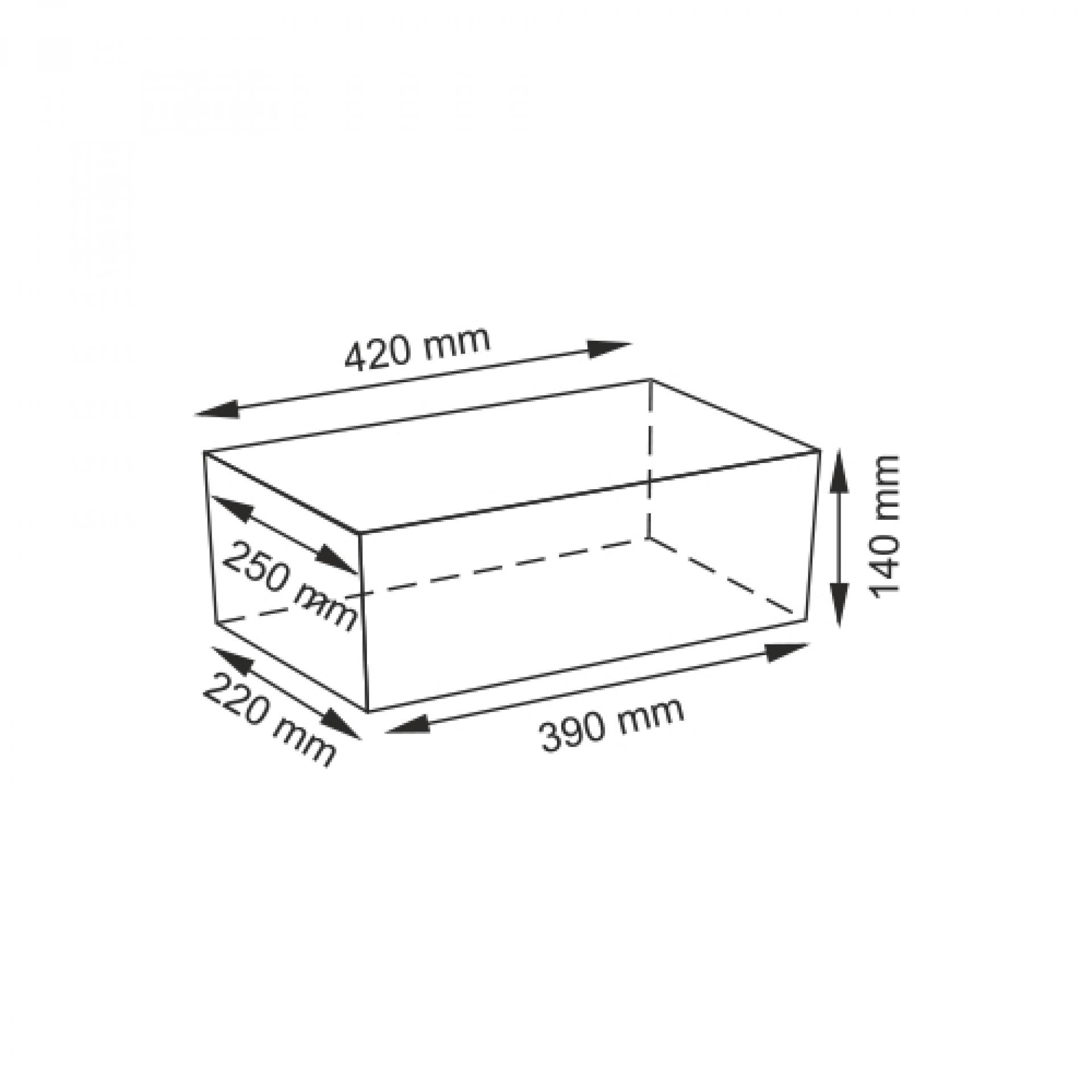 Корзина Wasserkraft Lossa WB-120-L