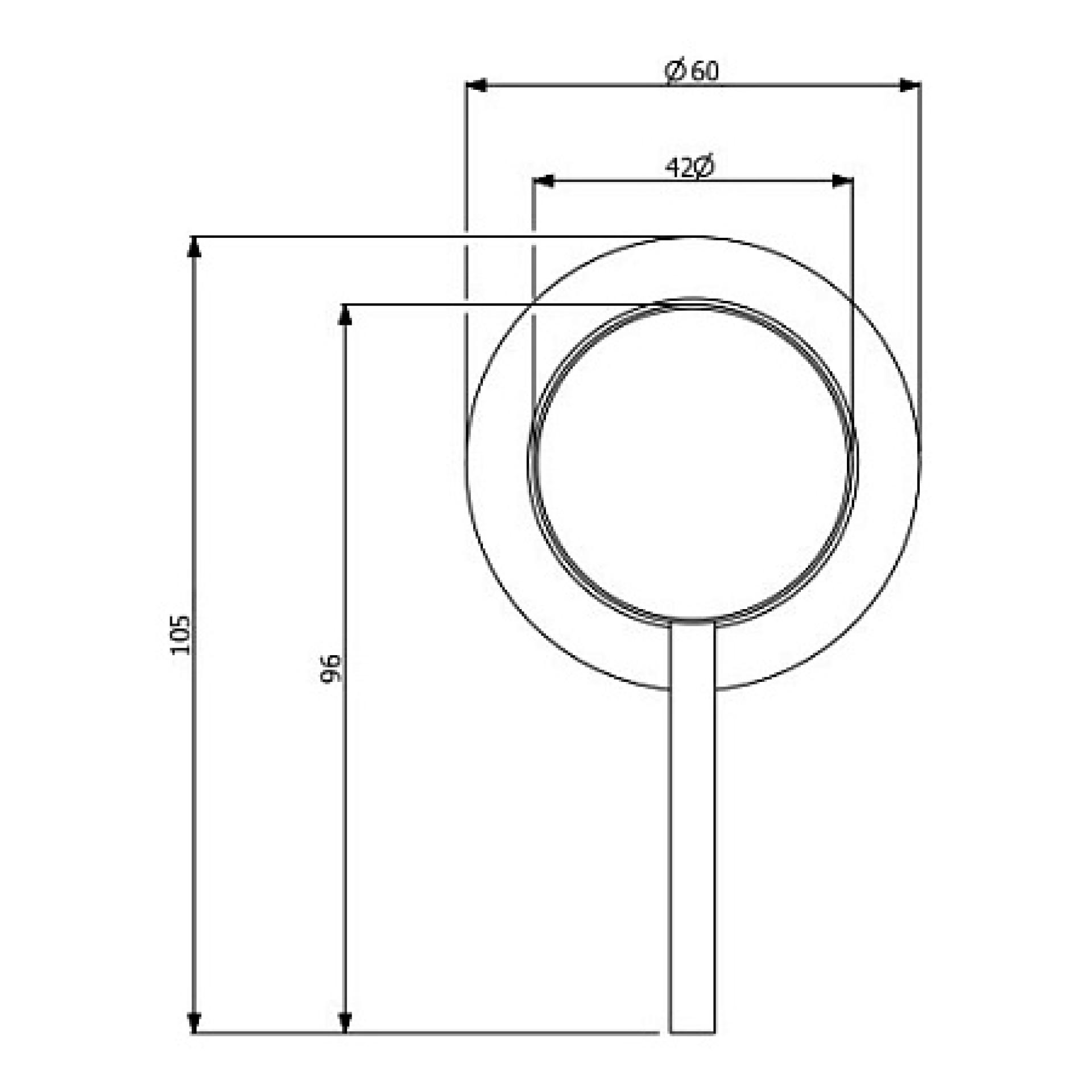 Смеситель для раковины Villeroy & Boch Dawn TVW10619A153K5 черный