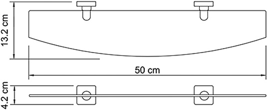 Полка Wasserkraft Lippe 6524