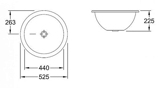 Раковина Villeroy&Boch Loop&Friends 61814301 белый