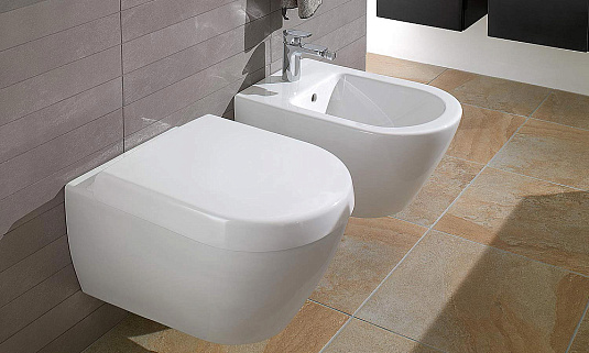 Унитаз подвесной Villeroy & Boch Subway Plus 6600 10R2 star white