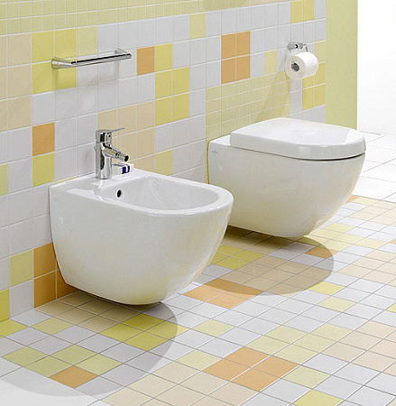 Комплект Чаша Villeroy & Boch Subway Plus 6600 10R1 + Крышка-сиденье + Инсталляция Villeroy & Boch 9224 6100 + Кнопка смыва матовый хром