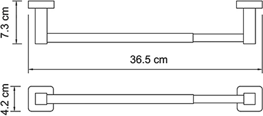 Держатель бумажных полотенец Wasserkraft Lippe 6522D