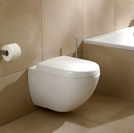 Унитаз подвесной Villeroy & Boch Subway 6604 1001  66041001 укороченный alpin