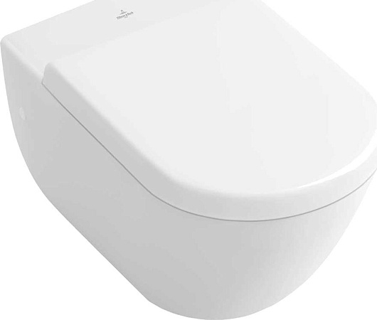 Унитаз подвесной Villeroy & Boch Subway Plus 6600 10R2 star white